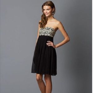 Lilly Pulitzer Black and Gold Jillie Dress